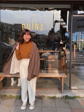 yoyoさん（レディース・161cm）の春コーディネート