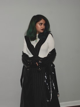 「fashionblogger」｜solitudeofserenityさん（レディース・168cm）の冬コーディネート