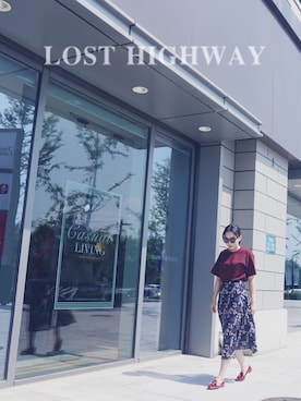 「PRADA（プラダ）のアイテム（スリッポン）」を使った、lost_highwayさん（レディース・165cm）の夏コーディネート