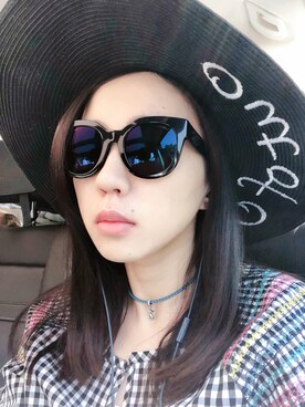 「madewell（メイドウェル）のアイテム（トップス）」を使った、lost_highwayさん（レディース・165cm）の夏コーディネート