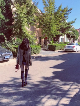 「ALDO（アルド）のアイテム（ブーツ）」を使った、lost_highwayさん（レディース・165cm）の秋コーディネート