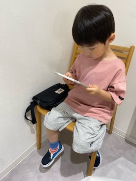 「Polo Ralph Lauren」｜「アイテム（スリッポン）」を使った、chanさん（キッズ・90cm）の春コーディネート