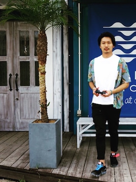 「SOPHNET.（ソフネット）のアイテム」を使った、ISAO SAWAMURAさん（メンズ・174cm）の春コーディネート