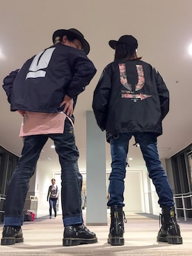 「THE PARK・ING GINZA（ザパーキングギンザ）のアイテム」を使った、りぴ®️さん（レディース・154cm）の春コーディネート