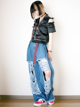 りぴ®️さん（レディース・154cm）の夏コーディネート