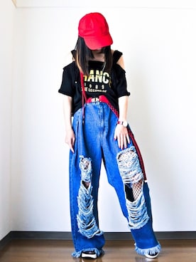 りぴ®️さん（レディース・154cm）の夏コーディネート