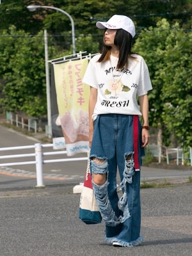 りぴ®️さん(レディース・154cm)の夏コーディネート