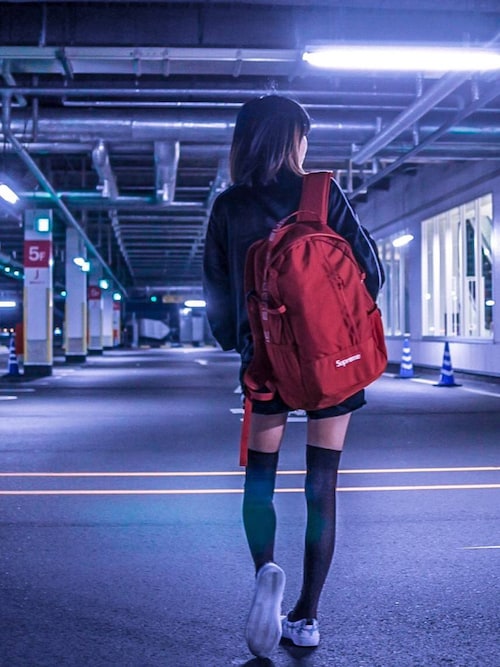 りぴ Supreme のバックパック リュックを使ったコーディネート Wear