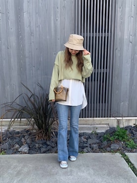 ♡marie♡さん（レディース・163cm）の春コーディネート