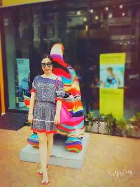 「MichaelKors」｜「アイテム（チュニック）」を使った、姐只是个妞さん（レディース・163cm）の冬コーディネート