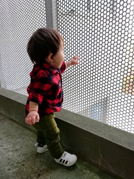 uutan26さん（キッズ・70cm）の秋コーディネート