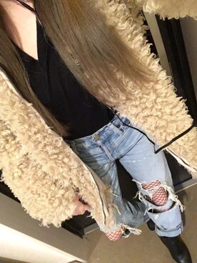 自分と娘記録@miiiyuuuさん(レディース・147cm)の春コーディネート