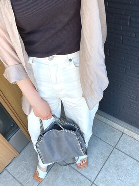 自分と娘記録@miiiyuuuさんのコーディネート