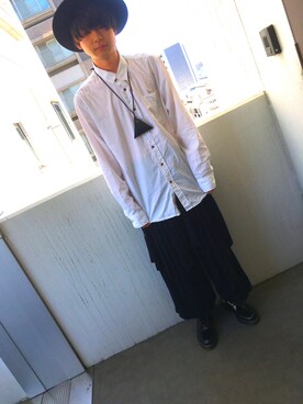 スラックスを使った「野田洋次郎」のメンズ人気ファッション 