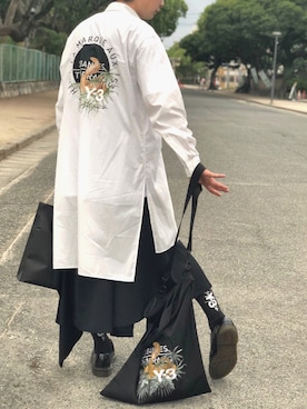 K.A.Z.Uさん（メンズ・180cm）の夏コーディネート