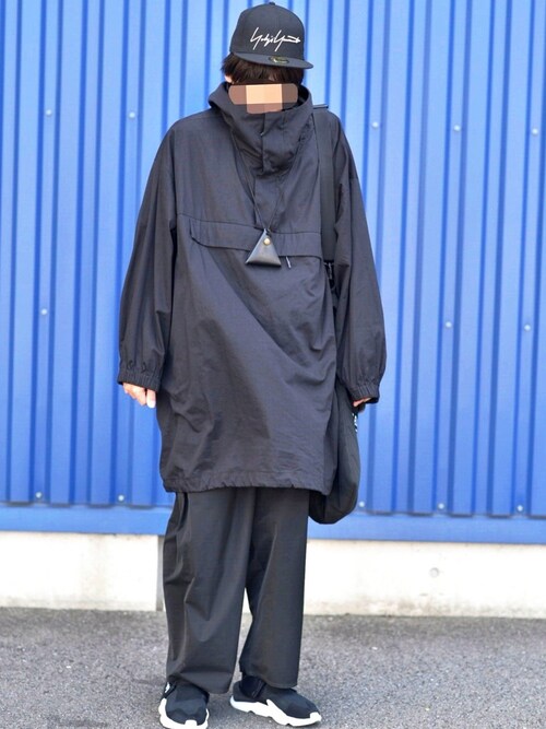 K A Z U Yohji Yamamotoのキャップを使ったコーディネート Wear