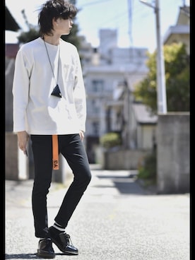 K.A.Z.Uさん（メンズ・180cm）の春コーディネート