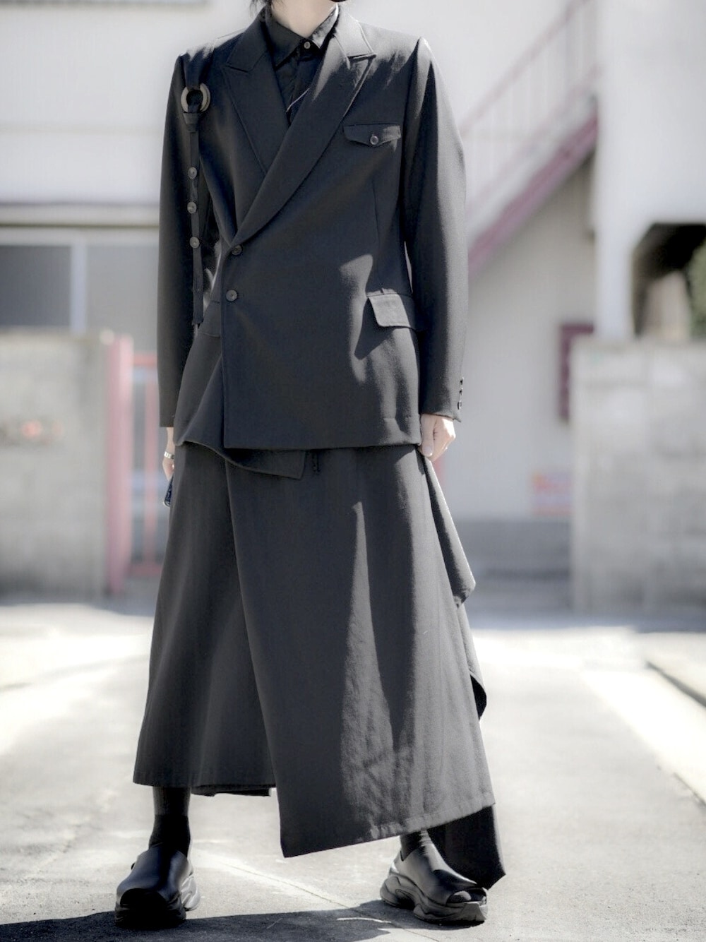 K.A.Z.U｜soshiotsukiのテーラードジャケットを使ったコーディネート