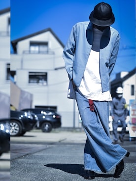 K.A.Z.Uさん（メンズ・180cm）の夏コーディネート