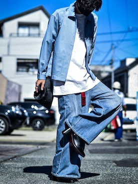 K.A.Z.Uさん（メンズ・180cm）の夏コーディネート