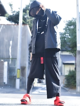 K.A.Z.Uさん（メンズ・180cm）の冬コーディネート