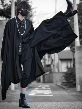 Yohji Yamamoto（ヨウジヤマモト）のネクタイを使った人気ファッション ...