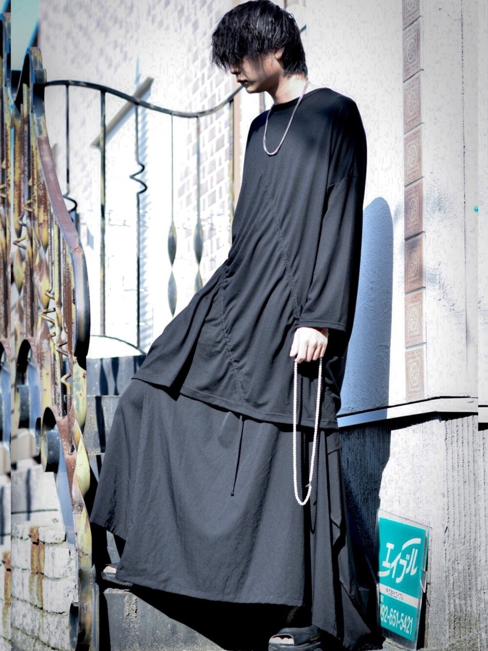 K.A.Z.U｜B Yohji Yamamotoのスカートを使ったコーディネート - WEAR