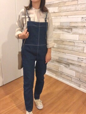 「CONVERSE（コンバース）のconverse（コンバース） ALL STAR OX（オールスターOX）（スニーカー）」を使った、Anaさん（レディース・156cm）の春コーディネート