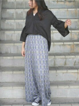 manaCAさん（レディース・151cm）の夏コーディネート