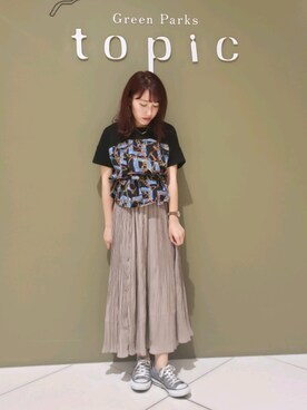 manaCAさん（レディース・151cm）の夏コーディネート