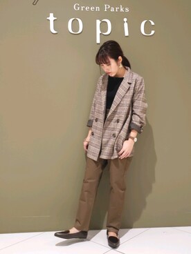 manaCAさん（レディース・151cm）の秋コーディネート