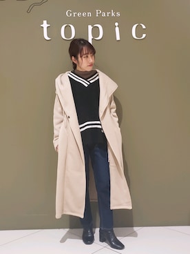 manaCAさん（レディース・151cm）の冬コーディネート