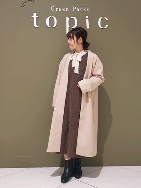 manaCAさん（レディース・151cm）の冬コーディネート