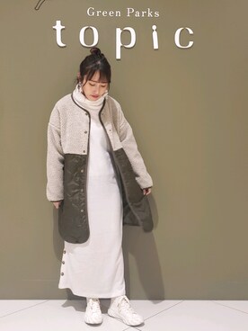 manaCAさん（レディース・151cm）の冬コーディネート