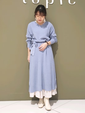 manaCAさん（レディース・151cm）の冬コーディネート