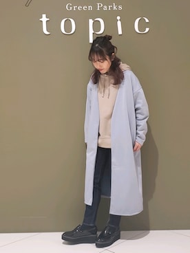 manaCAさん（レディース・151cm）の冬コーディネート