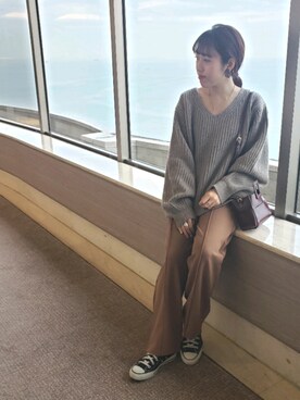 manaCAさん（レディース・151cm）の冬コーディネート