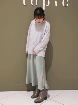manaCAさん（レディース・151cm）の冬コーディネート