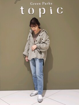 manaCAさん（レディース・151cm）の冬コーディネート