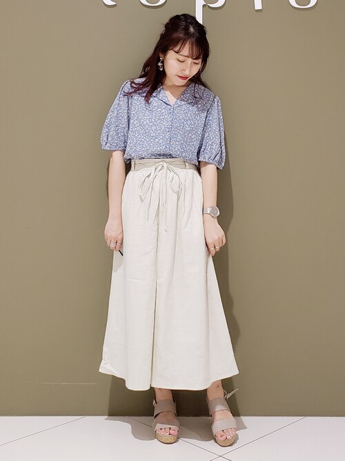 Manaca Green Parks Earth Music Ecologyのシャツ ブラウスを使ったコーディネート Wear