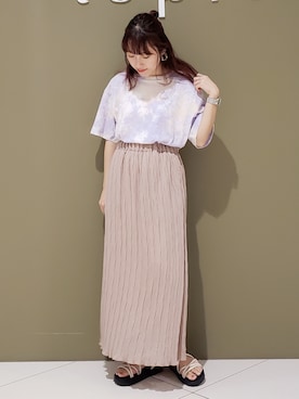 manaCAさん（レディース・151cm）の夏コーディネート