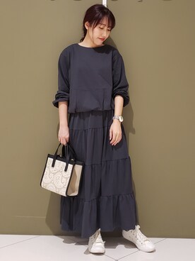 manaCAさん（レディース・151cm）の秋コーディネート