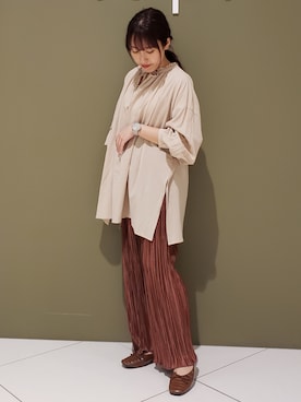 manaCAさん（レディース・151cm）の秋コーディネート