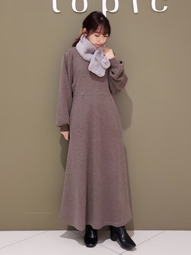 manaCAさん（レディース・151cm）の冬コーディネート