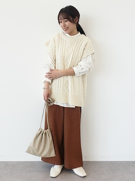 manaCAさん(レディース・151cm)の冬コーディネート