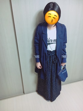 「MONO（モノ）のアイテム」を使った、miiinamiさん（レディース・156cm）の春コーディネート
