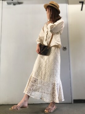 なつさん（レディース・166cm）の春コーディネート