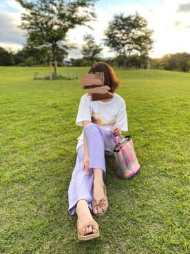 なつさん（レディース・166cm）の夏コーディネート