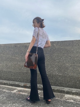 なつさん（レディース・166cm）の夏コーディネート