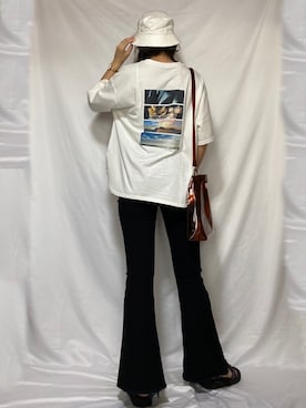 なつさん（レディース・166cm）の夏コーディネート